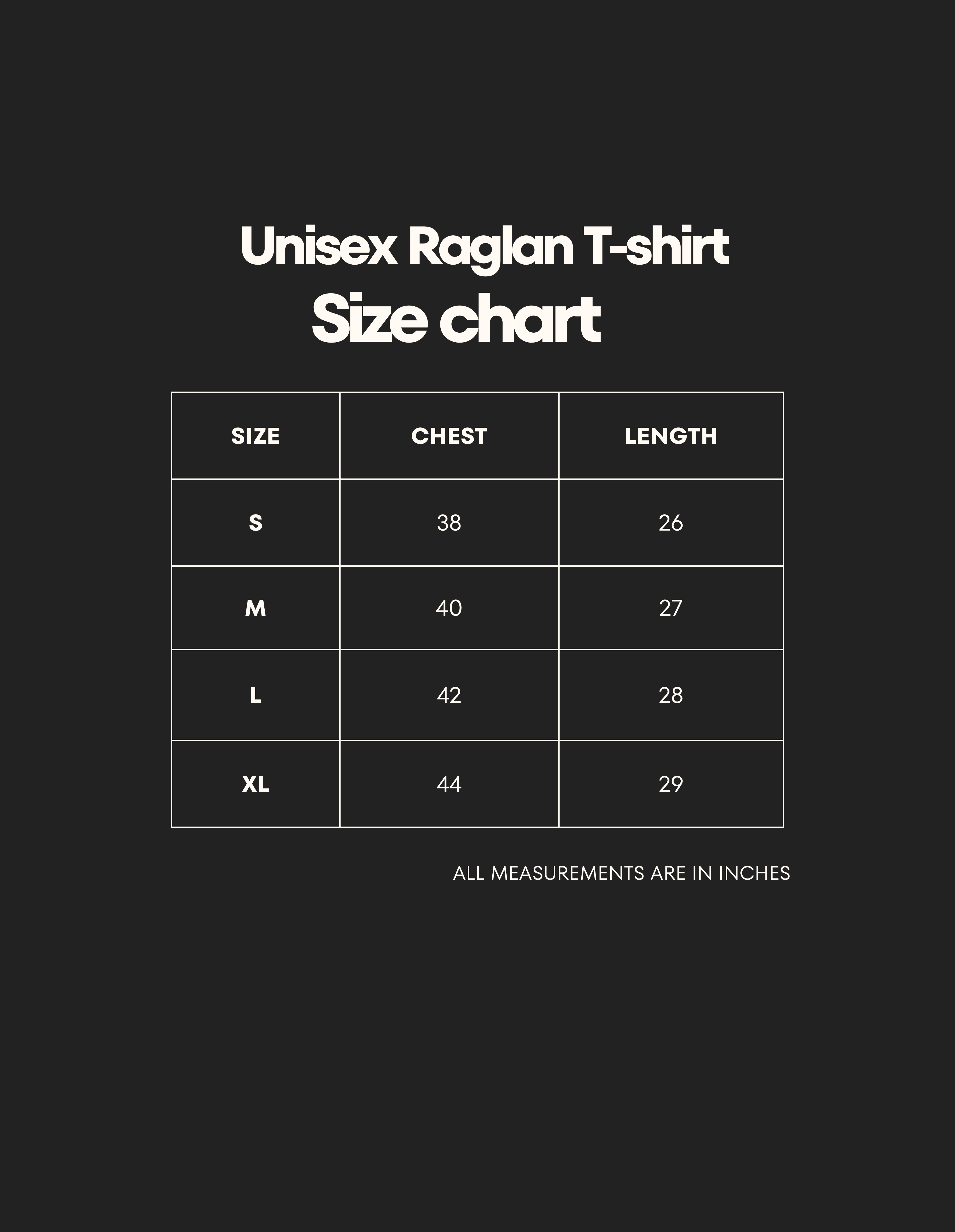 Unisex Raglan T-Shirt