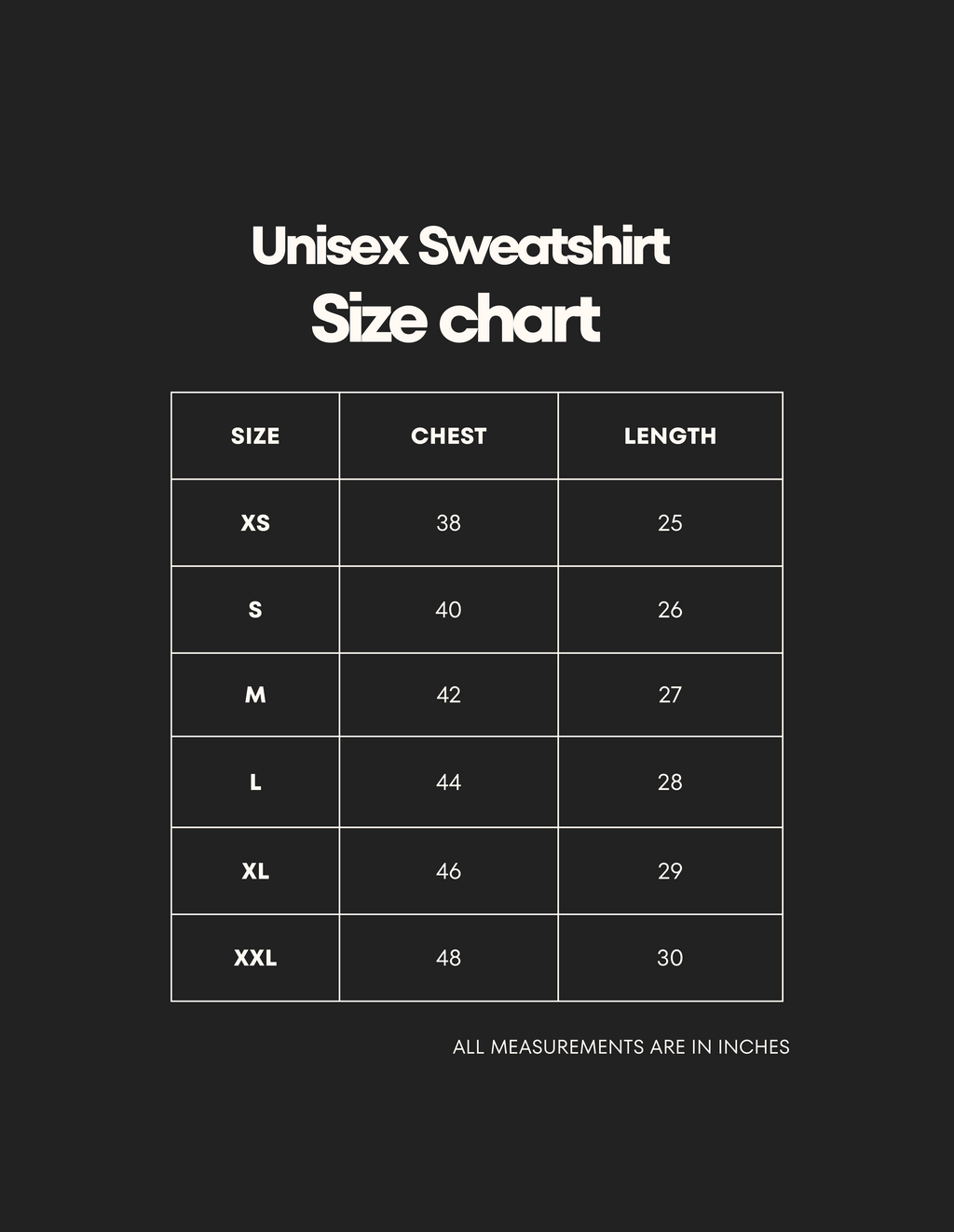 Unisex Sweatshirt