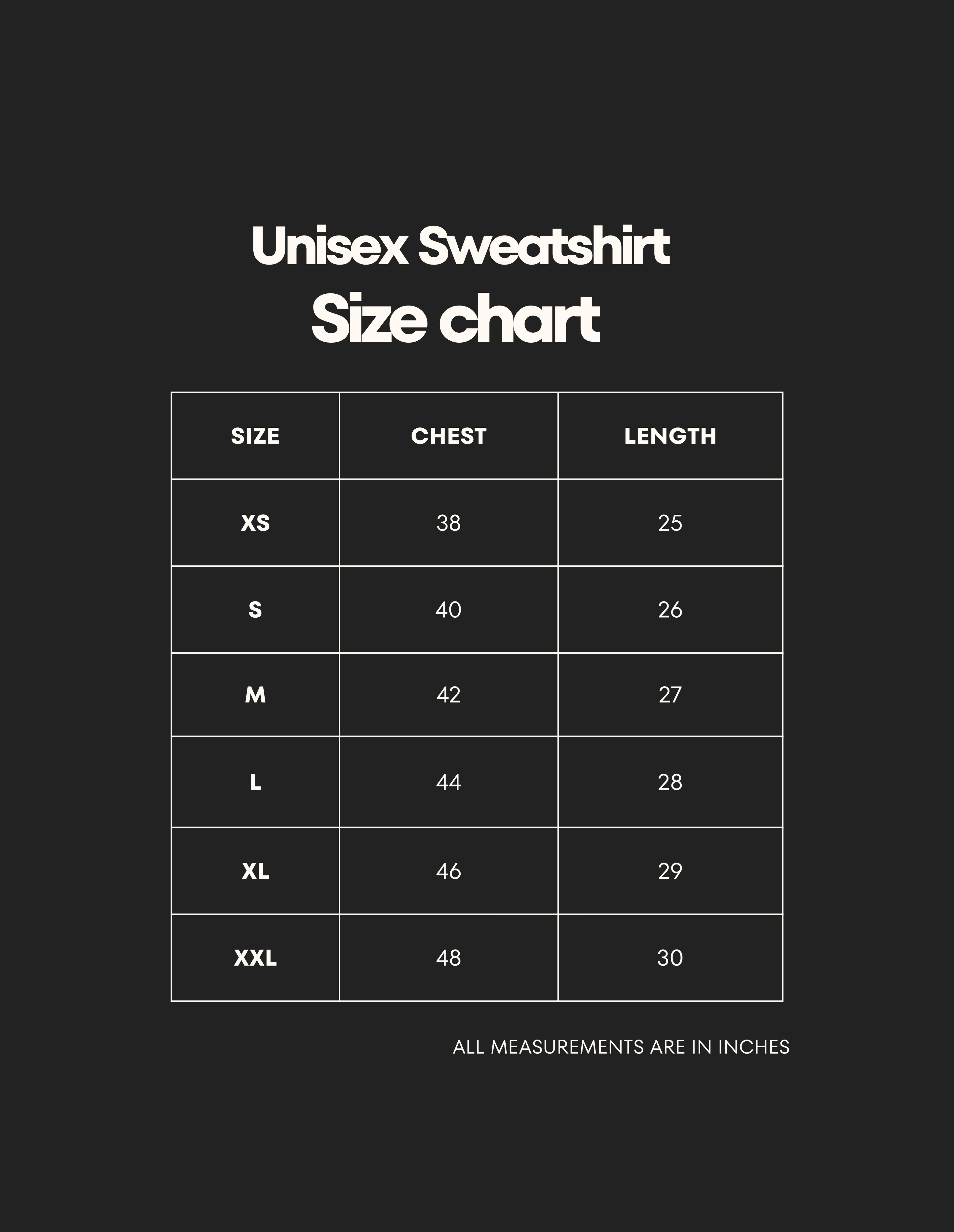 Unisex Sweatshirt