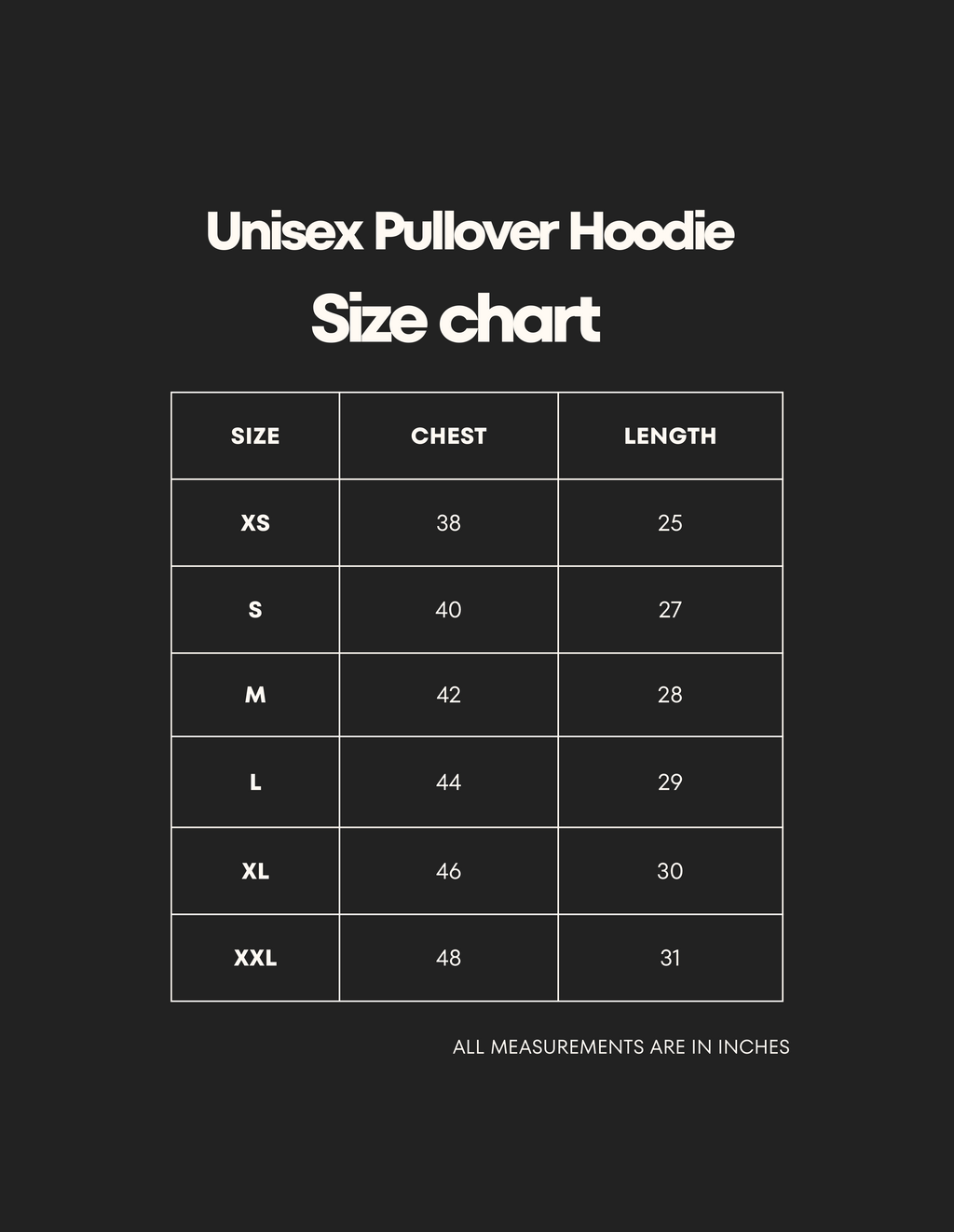 Unisex Pullover Hoodie