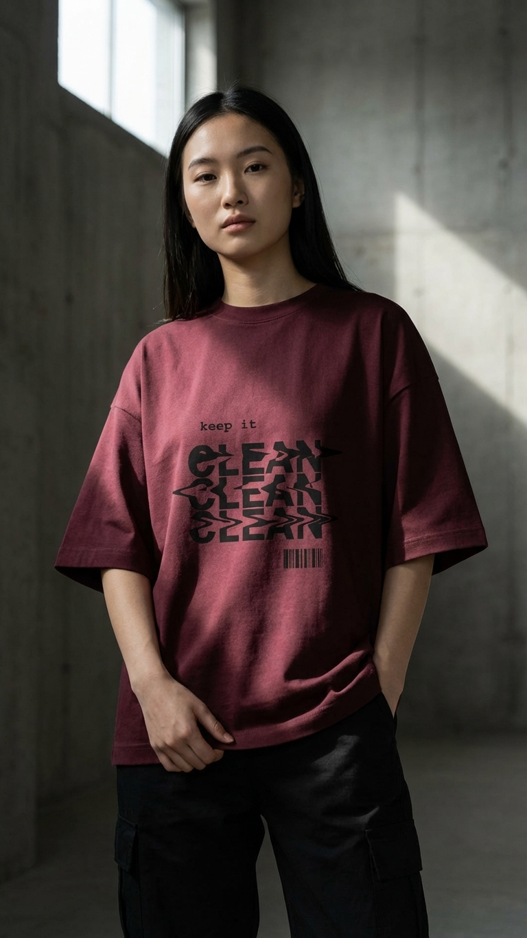 Unisex Terry Oversized Tee