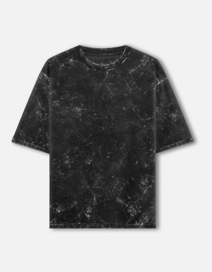 Unisex Acid Washed Oversized T-shirt