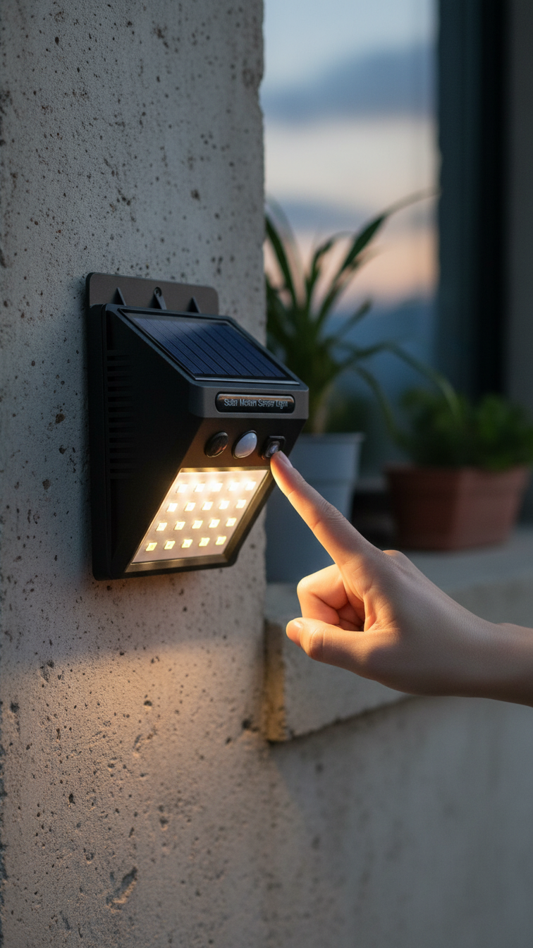 Security Light- with Motion Sensor