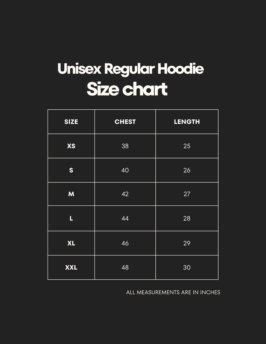 Unisex Regular Hoodie